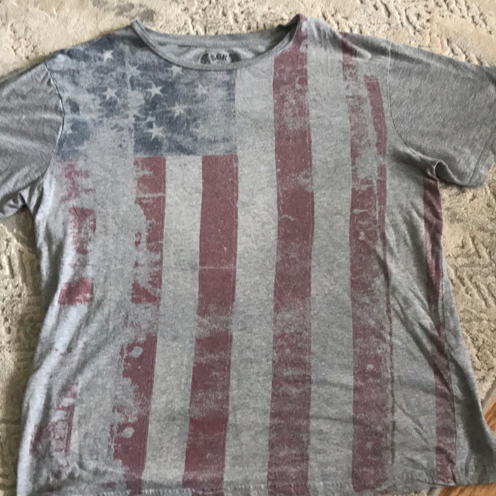 Faded American Flag shirt